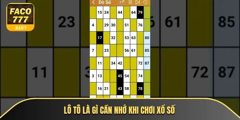 Lô tô là gì cần nhớ khi chơi xổ số