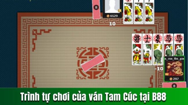 Trình tự chơi của một ván bài tại thương hiệu