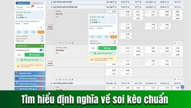 Tìm hiểu định nghĩa về soi kèo chuẩn